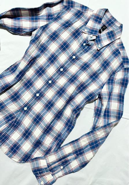 未使用 wjk 新品 保管 定価3万円程 リネン 麻 チェック シャツ 日本製 L ドメス 春 トップス セレクト アメカジワーク < ブランド 未使用 wjk 新品 保管 定価3万円程 リネン 麻 チェック シャツ 日本製 L ドメス 春 トップス セレクト アメカジワーク < ブランドの