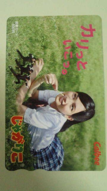 当選品☆カルビー じゃがりこ 川口春奈 図書カード 500円分☆ < ホビー 当選品☆カルビー じゃがりこ 川口春奈 図書カード 500円分☆ < ホビーの