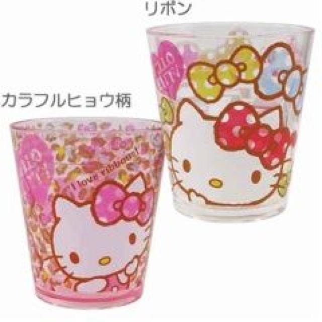 【キティ】可愛い♪軽くて丈夫割れにくい クリア アクリルコップ リボン < おもちゃ  【キティ】可愛い♪軽くて丈夫割れにくい クリア アクリルコップ リボン < おもちゃの