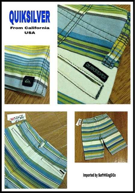 【QUIKSILVER】新品ボーダーショーツ★日本未入荷!貴重な本物USA直輸入モデル!大特価SALE! < レジャー/スポーツ  【QUIKSILVER】新品ボーダーショーツ★日本未入荷!貴重な本物USA直輸入モデル!大特価SALE! < レジャー/スポーツの