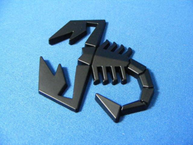 ● 限定入庫品!サソリ スコーピオン MAD BLACK マッドブラック仕上げ メタル仕様エンブレム 新品未開封品 ● < 自動車/バイク ● 限定入庫品!サソリ スコーピオン MAD BLACK マッドブラック仕上げ メタル仕様エンブレム 新品未開封品 ● < 自動車/バイク