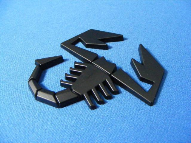 ● 限定入庫品!サソリ スコーピオン MAD BLACK マッドブラック仕上げ メタル仕様エンブレム 新品未開封品 ● < 自動車/バイク ● 限定入庫品!サソリ スコーピオン MAD BLACK マッドブラック仕上げ メタル仕様エンブレム 新品未開封品 ● < 自動車/バイク