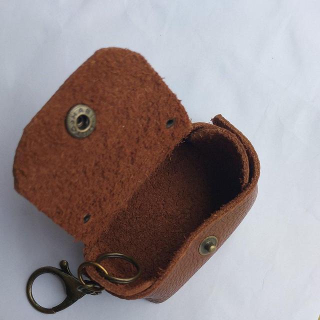 DIY 本革 ミニバッグ ブラウン(シュリンク) キーホルダー < ペット/手芸/園芸  DIY 本革 ミニバッグ ブラウン(シュリンク) キーホルダー < ペット/手芸/園芸の