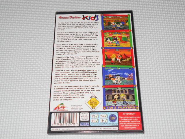 SS★VIRTUA FIGHTER kids 海外版 EU版 セガサターン < ゲーム本体/ソフト  SS★VIRTUA FIGHTER kids 海外版 EU版 セガサターン < ゲーム本体/ソフトの