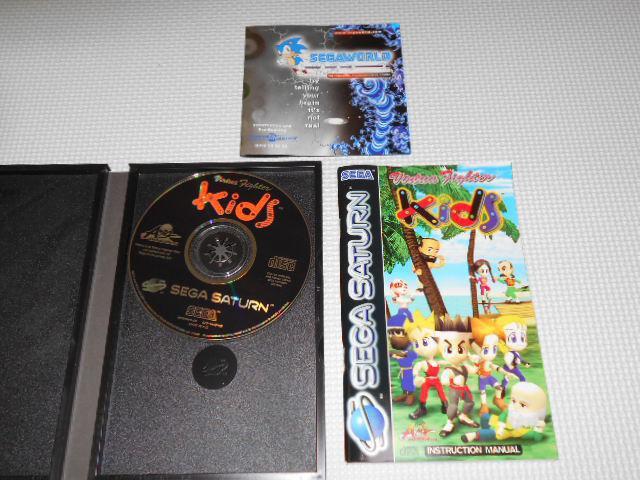 SS★VIRTUA FIGHTER kids 海外版 EU版 セガサターン < ゲーム本体/ソフト  SS★VIRTUA FIGHTER kids 海外版 EU版 セガサターン < ゲーム本体/ソフトの