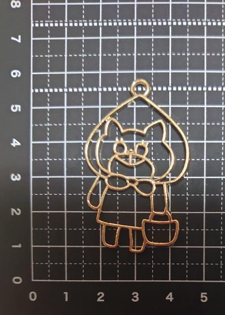 ★ハンドメイド素材★枠チャーム♪ねこ頭巾ちゃん < ペット/手芸/園芸  ★ハンドメイド素材★枠チャーム♪ねこ頭巾ちゃん < ペット/手芸/園芸の