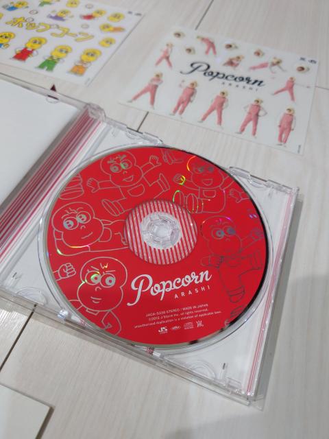 嵐 popcorn ポップコーン アルバム CD 初回プレス仕様 < CD/DVD/ビデオ  嵐 popcorn ポップコーン アルバム CD 初回プレス仕様 < CD/DVD/ビデオの