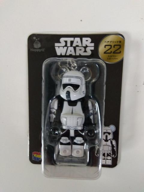 フィギュア マーベル STAR WARS  ベアブリック賞 22  スカウト・トルーバー  Happyくじ < ホビー  フィギュア マーベル STAR WARS  ベアブリック賞 22  スカウト・トルーバー  Happyくじ  < ホビーの
