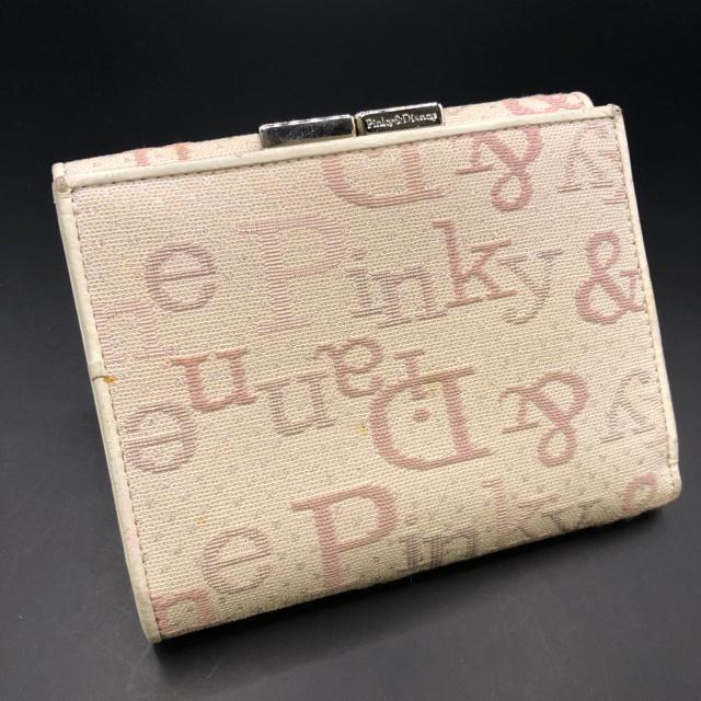 即決 Pinky&Dianne ピンキー&ダイアン 三つ折り財布 がま口 < ブランド  即決 Pinky&Dianne ピンキー&ダイアン 三つ折り財布 がま口 < ブランドの