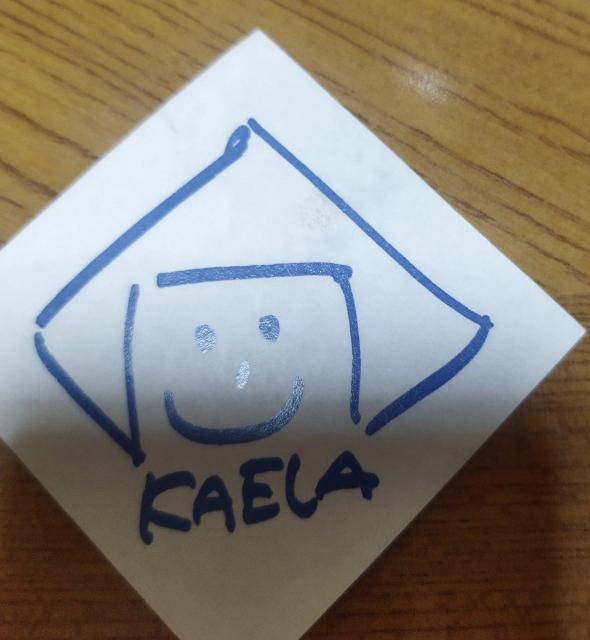 木村カエラ イラスト KAELAステッカー 原宿オモハラ ノベルティ < タレントグッズ  木村カエラ イラスト KAELAステッカー 原宿オモハラ ノベルティ < タレントグッズの