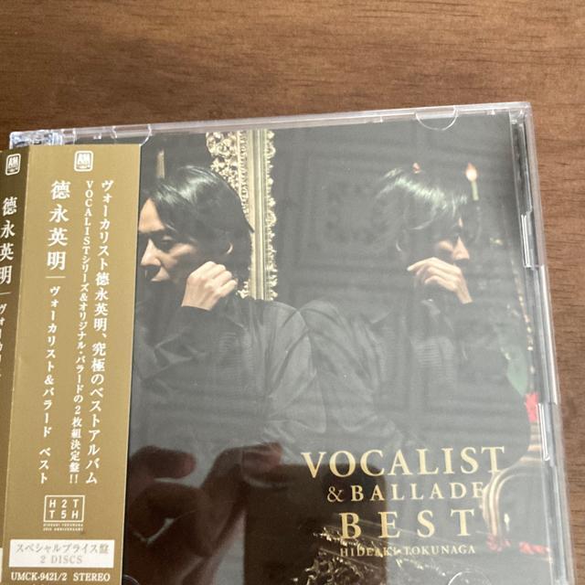 セル版CD 2枚組 徳永英明 / ヴォーカリスト&バラード ベスト < タレントグッズ  セル版CD 2枚組 徳永英明 / ヴォーカリスト&バラード ベスト  < タレントグッズの