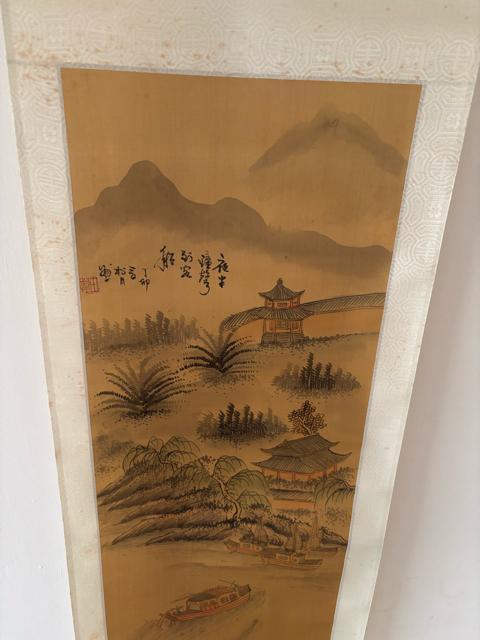 五巻の水墨画巻物、和紙使用の山水画。 < ヘルス/ビューティー 五巻の水墨画巻物、和紙使用の山水画。 < ヘルス/ビューティーの