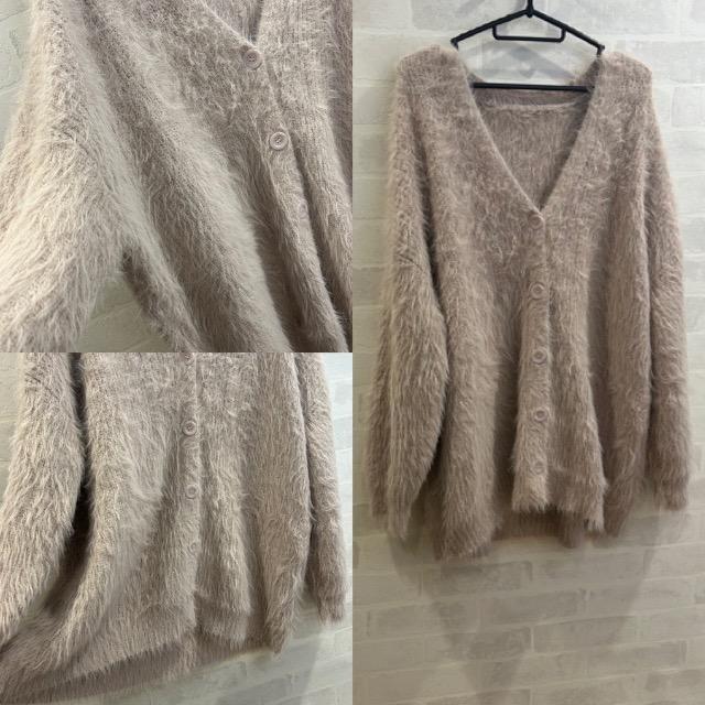 GRL★シャギーニットロングカーディガン★ < ブランド GRL★シャギーニットロングカーディガン★ < ブランドの