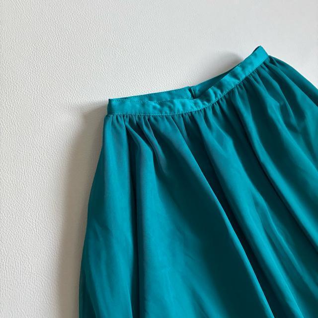 ◆美品◆スコットクラブ Bouchon◆マキシ丈チュールワンピースドレス◆緑 < ブランド ◆美品◆スコットクラブ Bouchon◆マキシ丈チュールワンピースドレス◆緑 < ブランドの