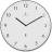 電波掛け時計 掛時計 【白盤/ブラックインデックス】