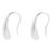 しずく フックピアス シルバー【両耳セット】