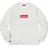 18FW☆Supreme Box Logo Crewneck Ash Grey☆