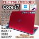 FUJITSU LIFEBOOK Corei7 16GB SSD512GB Bru-ray Windows11 WebJ