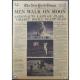 Viy|X^[zThe New York Times^j[[NE^CY@Men Walk On Moon