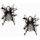 Alchemy Gothic Black Widow Studs - Pair