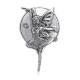 PS: Mauve Dream Fairy Silver Pendant