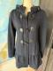 BURBERRY BLUE LABEL�_�b�t���R�[�g �u���b�N�@38