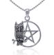 PS: Sitting Owl with Pentacle Pendant