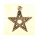 AzurerGreen Open Pentacle pendant AzVp