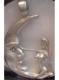 AzureGreen: Crescent Moon Woman pendant