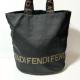 FENDI �t�F���f�B �i�C���� �g�[�g�o�b�O �n���h�o�b�O �u���b�N �u���E�� �S�[���h���� �r�|�� B5�T�C�Y���[