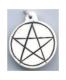 AzureGreen: Bone Pentacle pendant NwMO
