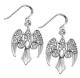 MM: Goddess Morrigan Raven Earrings SV