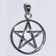 AzureGreen: Interwoven Pentagram pendant