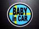 BABY in CAR�X�E�F�[�f�������X�e�b�J�[���Ԃ���񁙃{���{