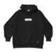 DELTADECK LOGO HOODIE"CEMENT"