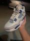 NIKE AIR JORDAN 4 RETRO Military Blue �i�C�L �G�A�W���[�_��4 �X�j�[�J�[