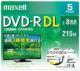 maxell ^p DVD-R DL W215 8{ CPRM v^uzCg 5pbN DRD215W