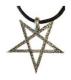 AzureGreen: Inverted Pentagram pendant
