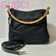 GUCCI �o���u�[ �i�C���� 2WAY 000�E2032�E0509 �V�����_�[�o�b�O �u���b�N