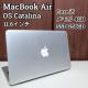Apple MacBook Air Corei5 4GB SSD256GB Wi-Fi WebJ OS Catalina