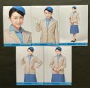 貴重!! 川本紗矢 AKB48 生写真 ANA×AKB48 羽田空港限定 コラボ 5種コンプ