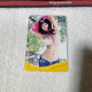 クオカ500 長澤奈央 ヤングサンデー 未使用 ハリケンブルー