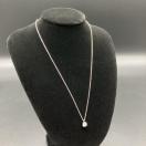 即決 SILVER 925 シルバー 一粒 ネックレス