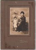 母子写真 三浦写真館 明治期 3-12◎