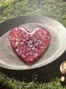 ハンドメイド レジン ハート マグネット