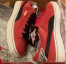 PUMA BOURNE SUEDE SKATE RED 29cm XG[h v[} SCOTT