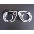 ジープ クロームメッキフォグライトリング フォグランプカバー パトリオット MK系