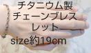 `^uXbg 19cm 5mm Titanium bracelet