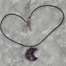 新品★クレッセントムーンネックレス/アメジスト 新品★クレッセントムーンネックレス/アメジスト