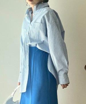 EARTH�X�J�[�g���؂₩�u���[�̃J�b�g�\�[�t���A�X�J�[�g/�^�O�t���V�i��